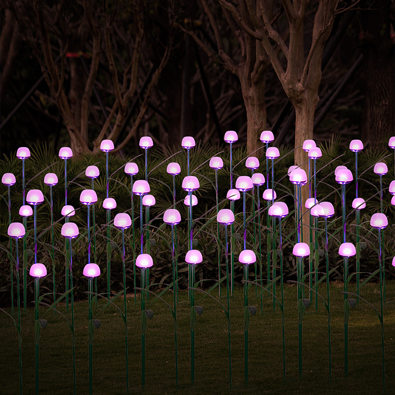 Reed Light Outdoor Waterproof Luminous Grass Terrace Lamp Plant Series View Lamp Brightening Engineering Plug-in Frosted Stick Lamp