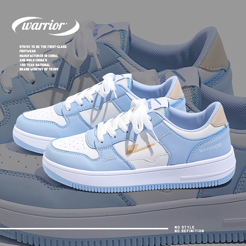 Warrior Women's Shoes, White Sneakers for Women, 2025 New Winter Hot-Selling Blue Shoes, Versatile Sports Couple's Sneakers for Men Warrior Women's Shoes, White Sneakers for Women, 2025 New Winter Hot-Selling Blue Shoes, Versatile Sports Couple's Sneakers for Men