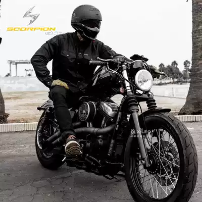 American SCORPION SCORPION Detachable Locomotive Retro Heli Half Helmets Men and Women Four Seasons