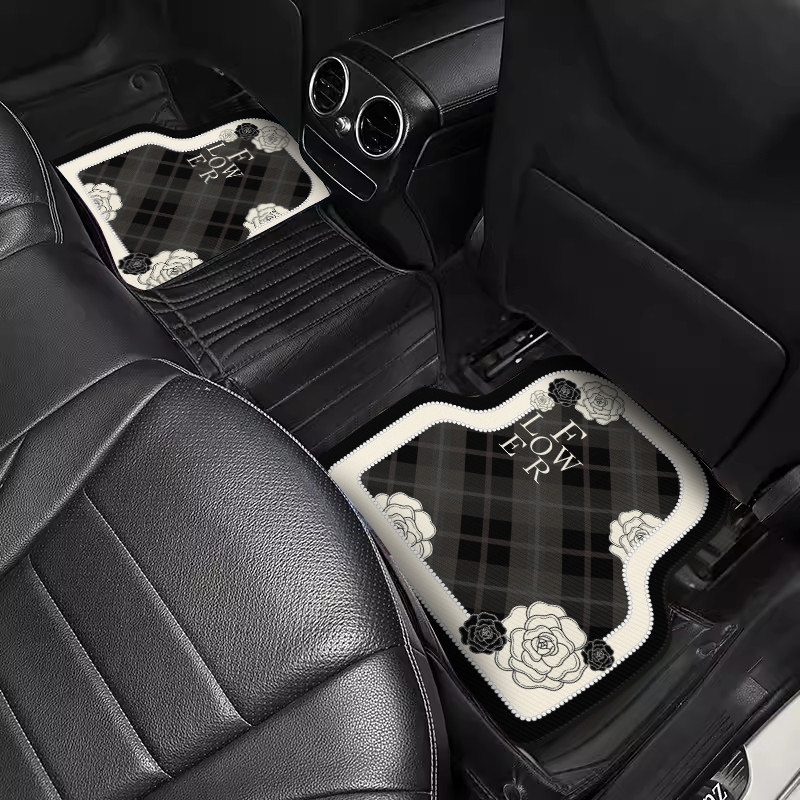 Car Mat Universal Main Driving Car Mat Non-Slip Foot Mat Easy to Clean Car Mat Special Car Interior Anti-Dirty Foot Mat