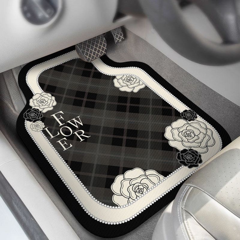 Car Mat Universal Main Driving Car Mat Non-Slip Foot Mat Easy to Clean Car Mat Special Car Interior Anti-Dirty Foot Mat