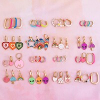 Earring Blue Earrings Women Ball Jewelry Pendienteds Lady