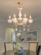 French Cream Style New All-Copper 2025 Living Room and Bedroom Elegant American Creative Dining Room Simple Home Chandelier