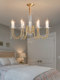 Postmodern Living Room All-Copper Crystal Grand Chandelier 2025 Bedroom American Retro Chandelier Dining Room French Minimalist New Style
