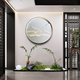 Indoor Artificial Plant Landscaping with Monkey Head Ferns, Decorative Items for Tea Rooms, Office and Restaurant Landscapes, Fake Green Plants for under Stairs