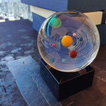 Peter Cat Color Planet Planet Nine Big Eight Crystal Globes Crystal Globes