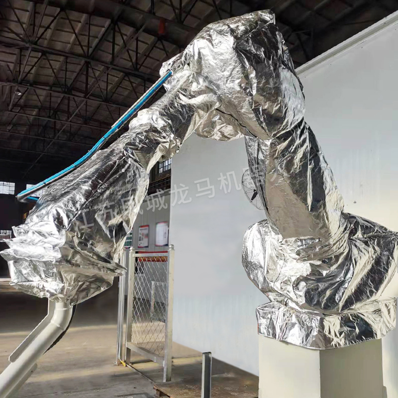 ABB Robot temperature protective clothing Longma manufacturers design and production heating anti - cold dust and various protective protections