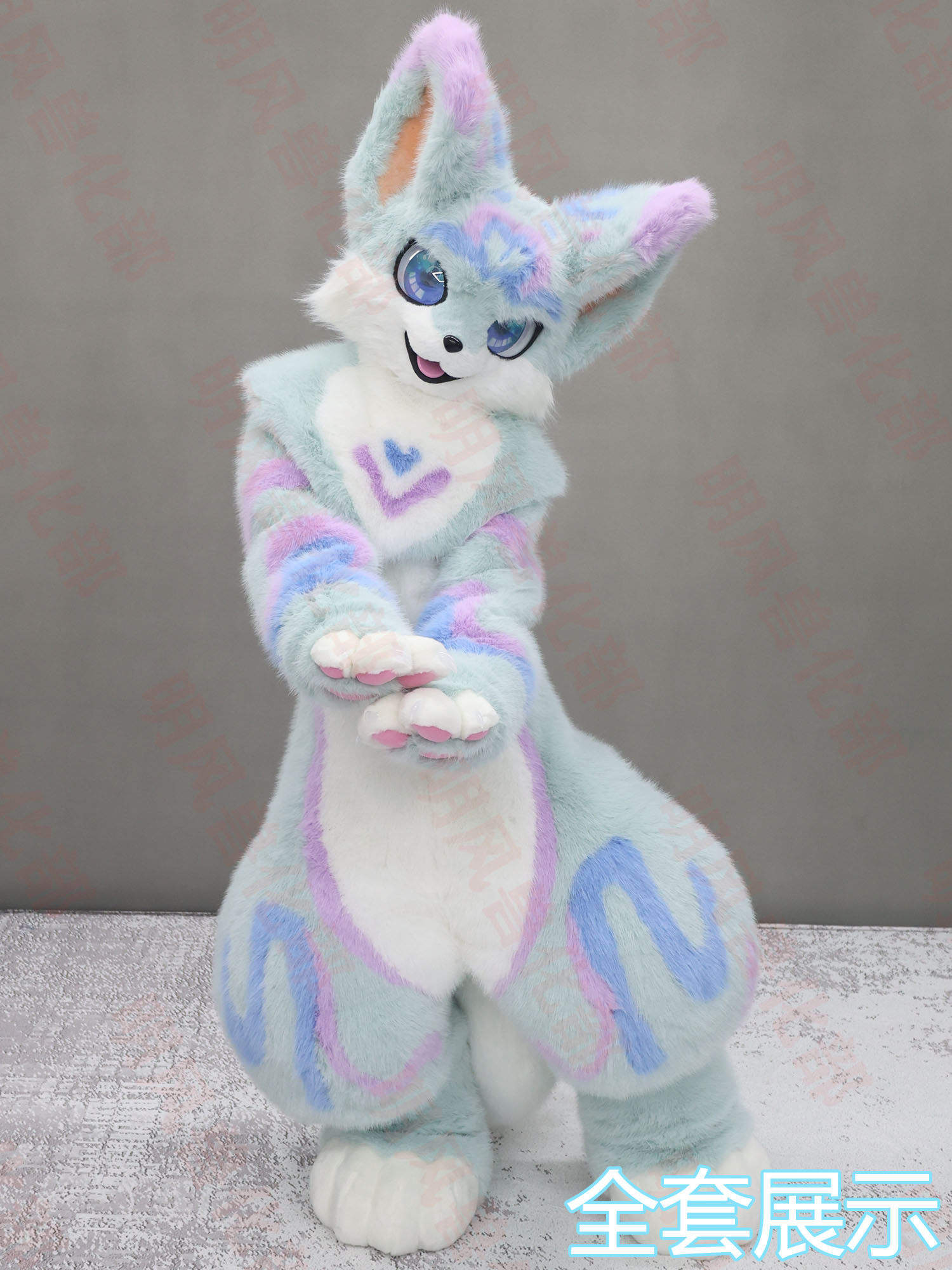 furry福瑞/兽装 中小码fursuit兽装正版现货大全套从头到脚成品掉落套装