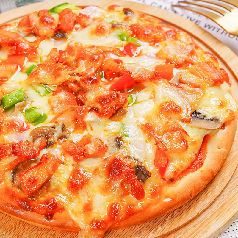 [300-180 зона] Ньют Ханк Орлеанс запечённая куриная пицца полуфабрикат полуфабрикат 7-дюймов нагрев