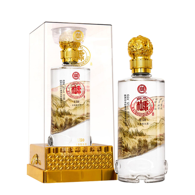 宴席送礼白水杜康浓香型白酒500ml*6