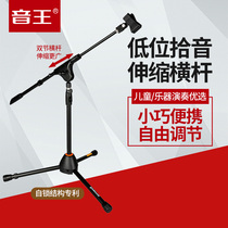 Soundking S19 Microphone small pickup stand Tripod Floor-standing metal stand Wheat stand