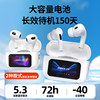 Bluetooth Wireless Headphones Semi-In-Ear Active Noise Reduction Level 4 and 6 Hearing Fm Radio Hifi High Sound Quality