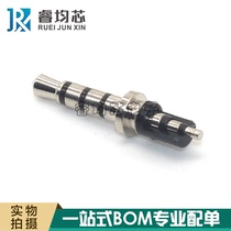 Headphone pin 3 5 Audio plug quadrupole 4 5 disc 3 5mm quadrupole pin headset audio plug male