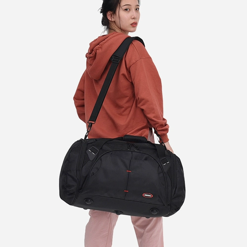 Вместительная и большая сумка для путешествий подходит для мужчин и женщин, багажная складная спортивная сумка на одно плечо