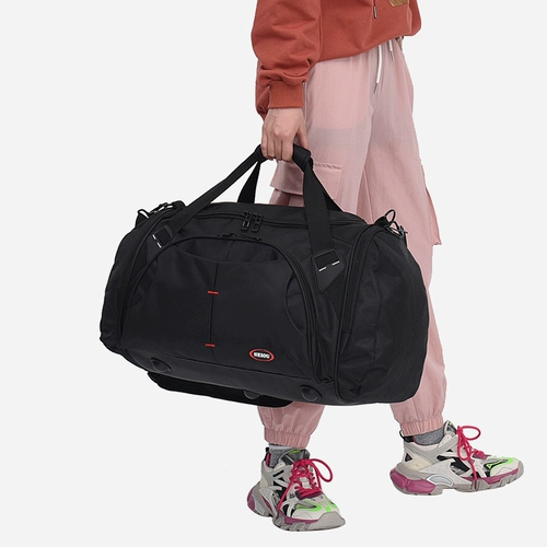 Вместительная и большая сумка для путешествий подходит для мужчин и женщин, багажная складная спортивная сумка на одно плечо