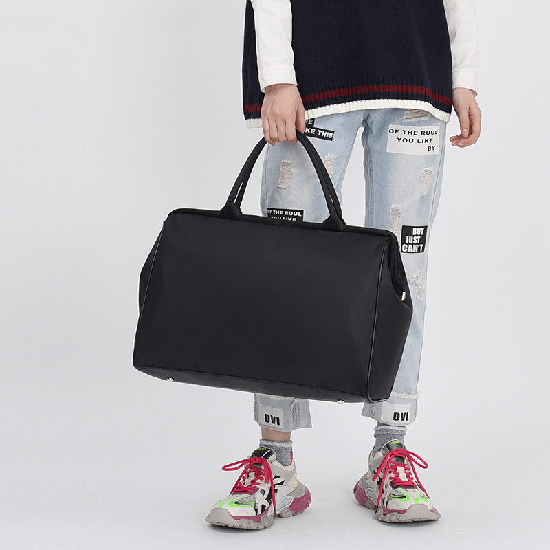 Short Haul Luggage Bag Men's Light Han Edition Large Capacity Women's Waterproof Can Be Folded Tours Travel Sports Fitness Travel Bag