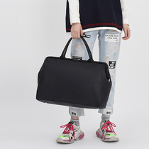 Short-distance luggage bag men's light Korean version of large capacity women's waterproof foldable travel travel sports fitness travel bag