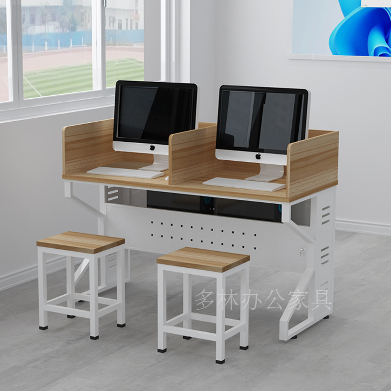 School Room Microcomputer Screen Partitions Electric Classroom Computer Double Training Students Driving School Hearing Exam Computer Desk-Taobao