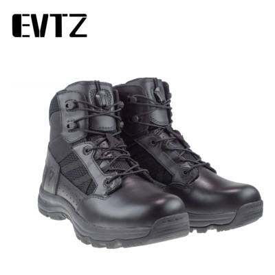 EVTZ EB-03GA Cat Off-duty Middle Cylinder Tactical Boots Special Battle Boots Anti-Puncture Ultra Light Head Layer Grain