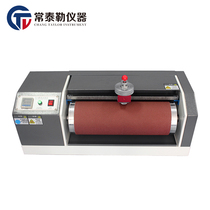 Manufacturer straight for rubber DIN abrasion testing machine conveyor belt sole rubber rotary roller abrasion tester