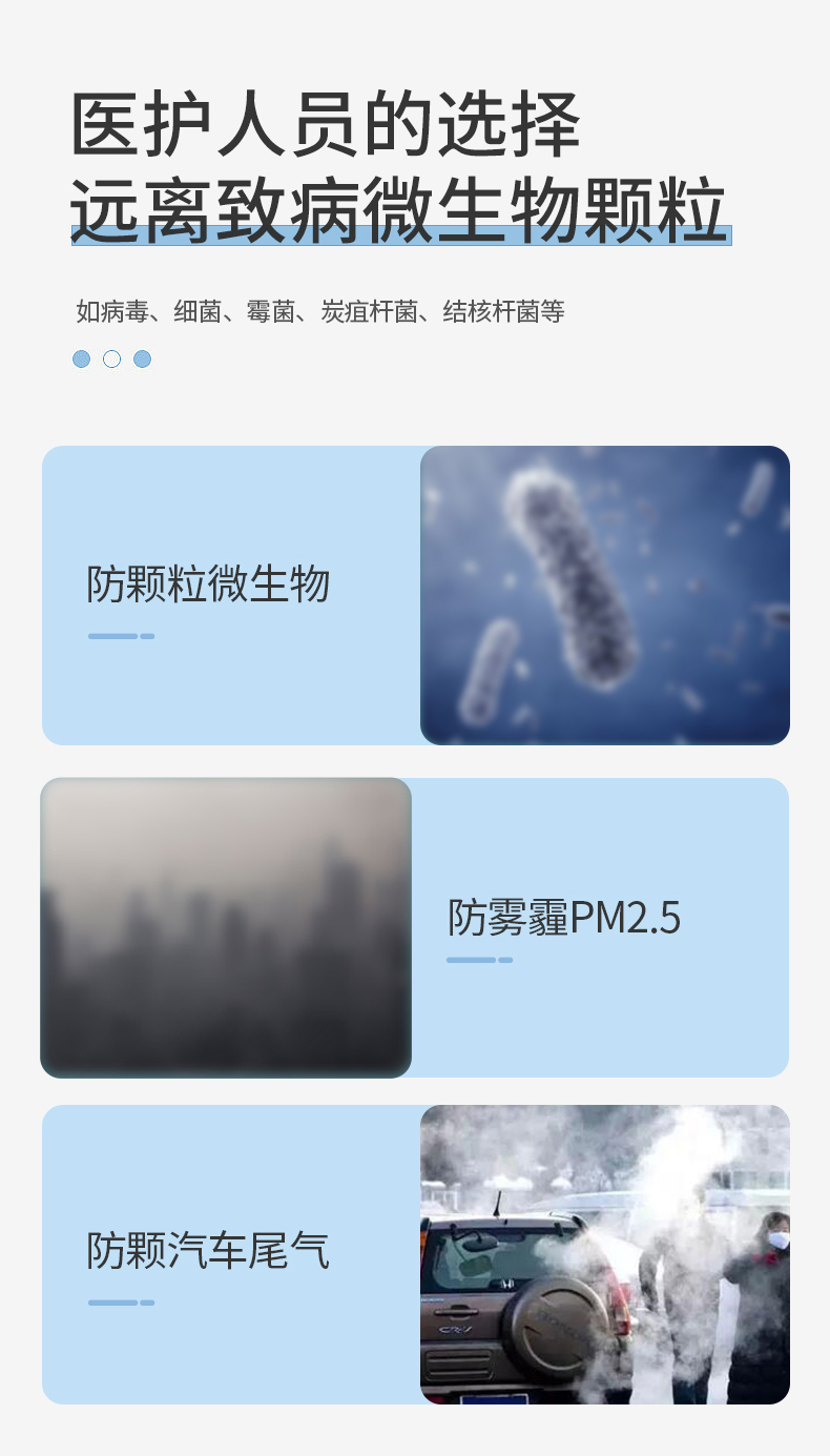 闪电卫士 KN95级别防护口罩 10只 图8