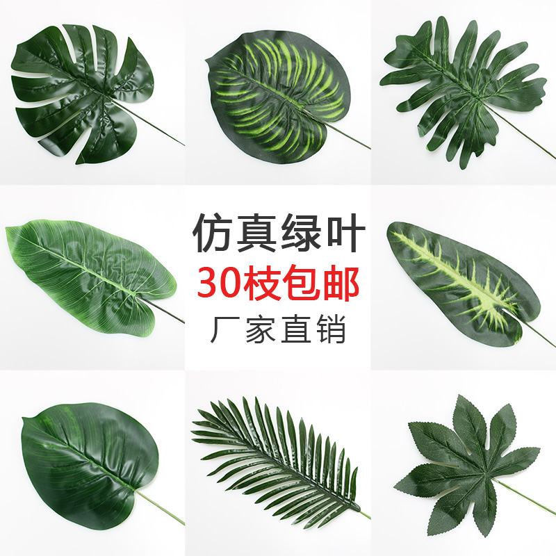 Simulation green plant balloon accessories turtle back leaf money grass Eucalyptus wedding wedding decoration photography props with grass