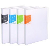 COMIX Information Book Loose-Leaf Folder Insert Bag Exam Paper Clip Storage Bag A4 Transparent Archive Book Student Uses Sheet Clip Elementary School Junior high school students to sort out the papers