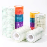 Прозрачная лента, прозрачные канцтовары, 0.8см, 1.2см, 1.8см