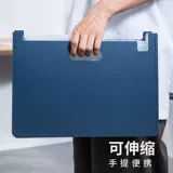 Сумка Deeli Fengqin может настроить студентов -папки с ручной лаптиной с многослойными прозрачными тестовыми документами для организации артефакта с большим количеством средней школы.