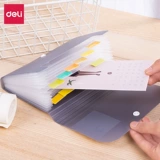 Папка, многослойный орган, вместительная и большая маленькая универсальная портативная сумка для хранения для домашнего использования для документов, 13 ячеек, сортировка