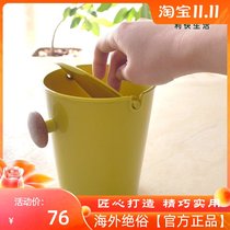 Fast Japan imported classification trash can separation desktop kitchen storage barrel multi-color texture quality wet and small