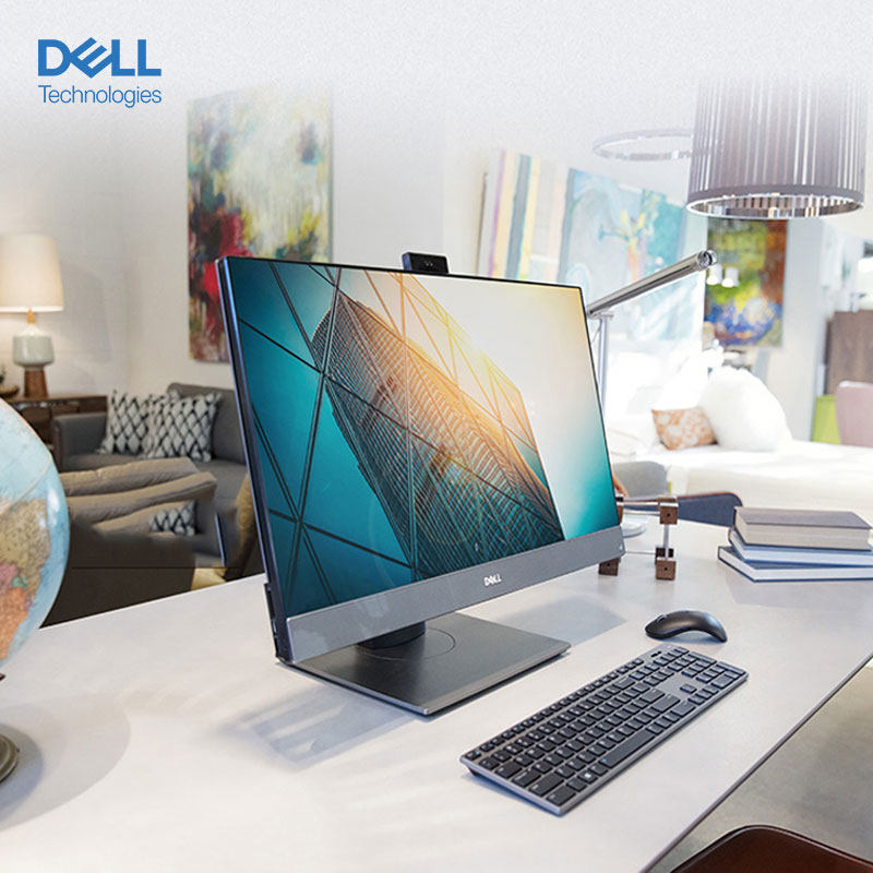 戴尔 Dell Optiplex7780 7490 7400 27 23 8英寸触控12代酷睿i5 I7商务家用办公一体机电脑台式全套游戏主机