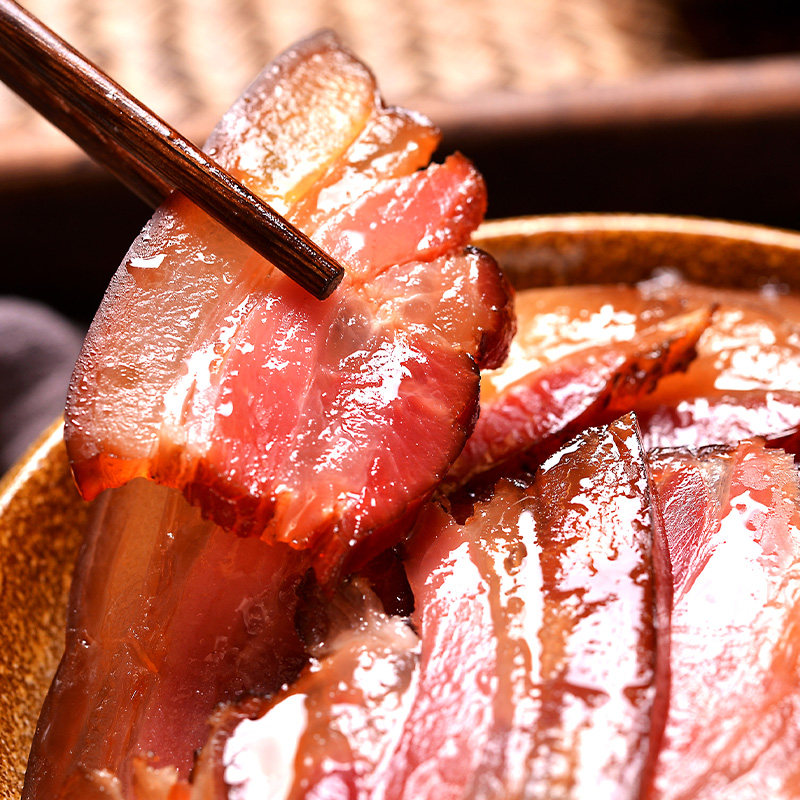 Savory Smoked salted meat 5 floral cured meats 400g gourmet farmhouse homemade authentic Sichuan taste salami meat smoked meat