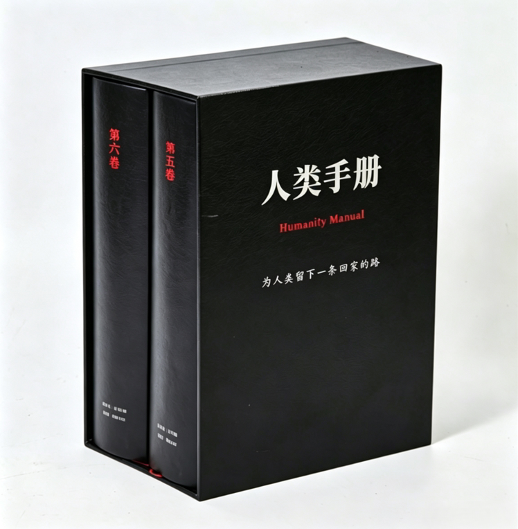 The Human Handbook Volume 5 + Volume 6: a True Path Home - Hardcover Book The Human Handbook Volume 5 + Volume 6: a True Path Home - Hardcover Book