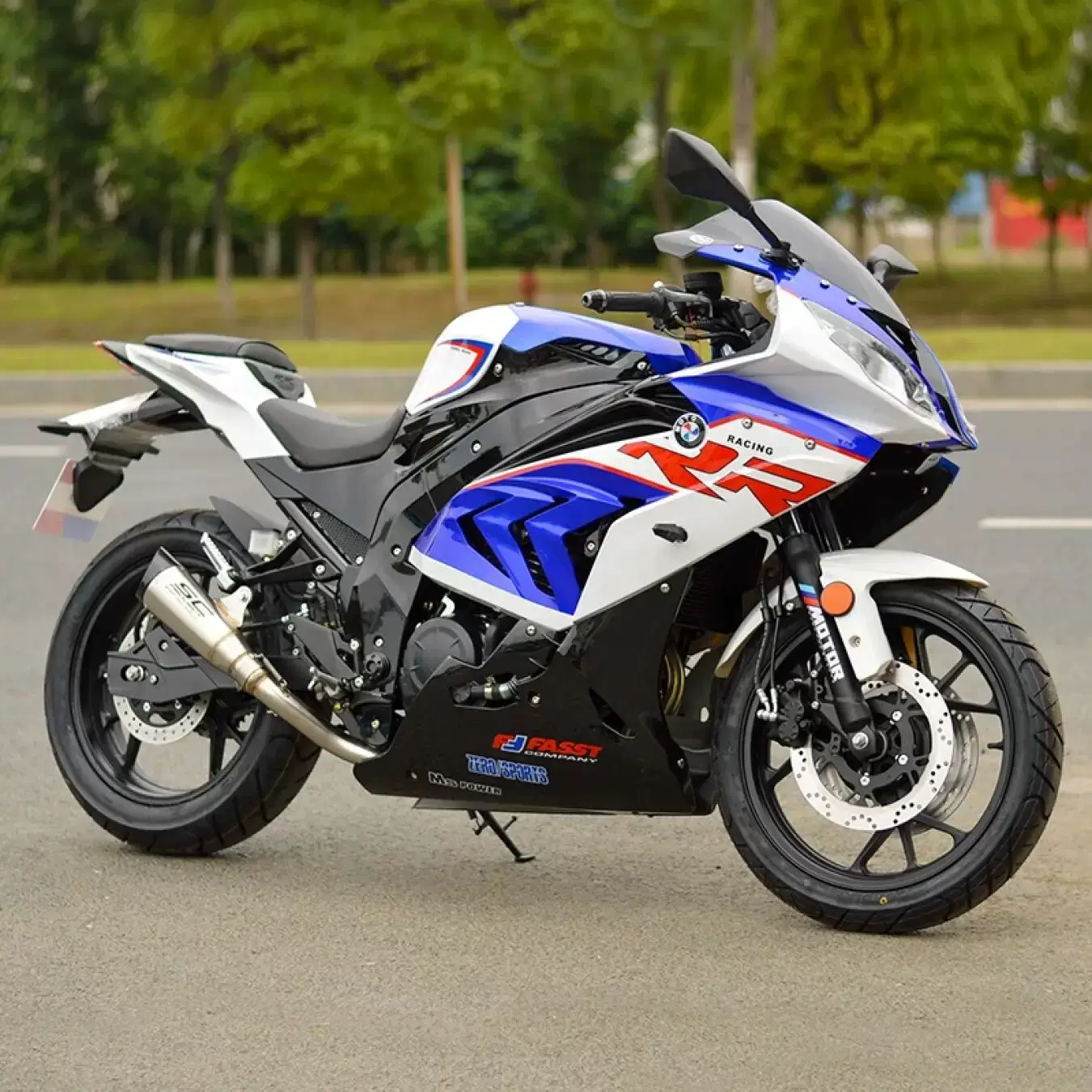 Двойной цилиндр R400CC с водой охлаждение для охраны сокровищ маленький ниндзя 250cc спортивный автомобиль локомотив гоночный мотоцикл