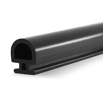 Type 50 aluminum alloy casement window sealing strip door and window sound insulation strip windproof sliding window cassette flat bottom waterproof strip