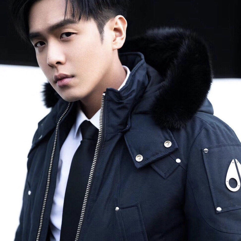 Moose Small Scissors down Jacket Men's Pilot Outdoor Jacket Goose down Coat Moose Small Scissors down Jacket Men's Pilot Outdoor Jacket Goose down Coat