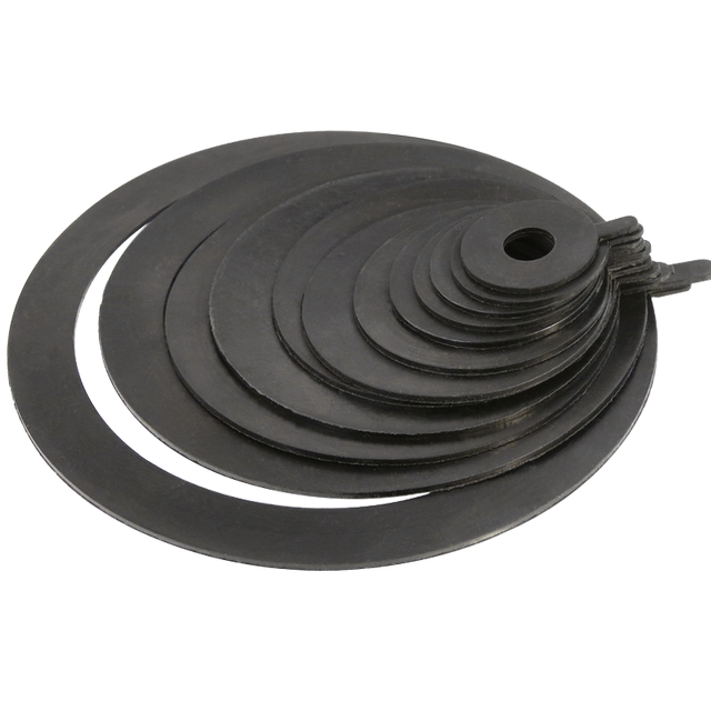 Rubber flange gaskets resist acid and alkali corrosion and aging