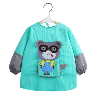 宝宝饭兜防水防脏秋冬款吃饭罩衣