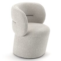 Sende Kayya Mroso designer Getlucky Lucky Nordic armrests backrest comb Makeup Stool Light Lavish Dining Chair