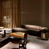 Sendekaya Baxter Fancy Designer Light Extravagant Minimalist Net Red Ins Genuine Leather Living Room Deck Chair Sofa