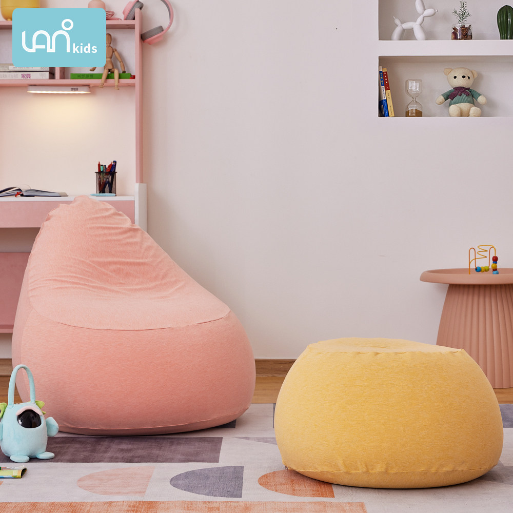Children's lazy reading small sofa bean bag kindergarten baby seat tatami stool removable and washable single sofa