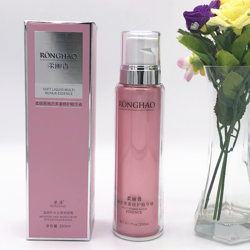 Soft fragrant rice pulp enzyme essence shampoo conditioner repair hair mask to improve frizz, perm, dye and soften spray