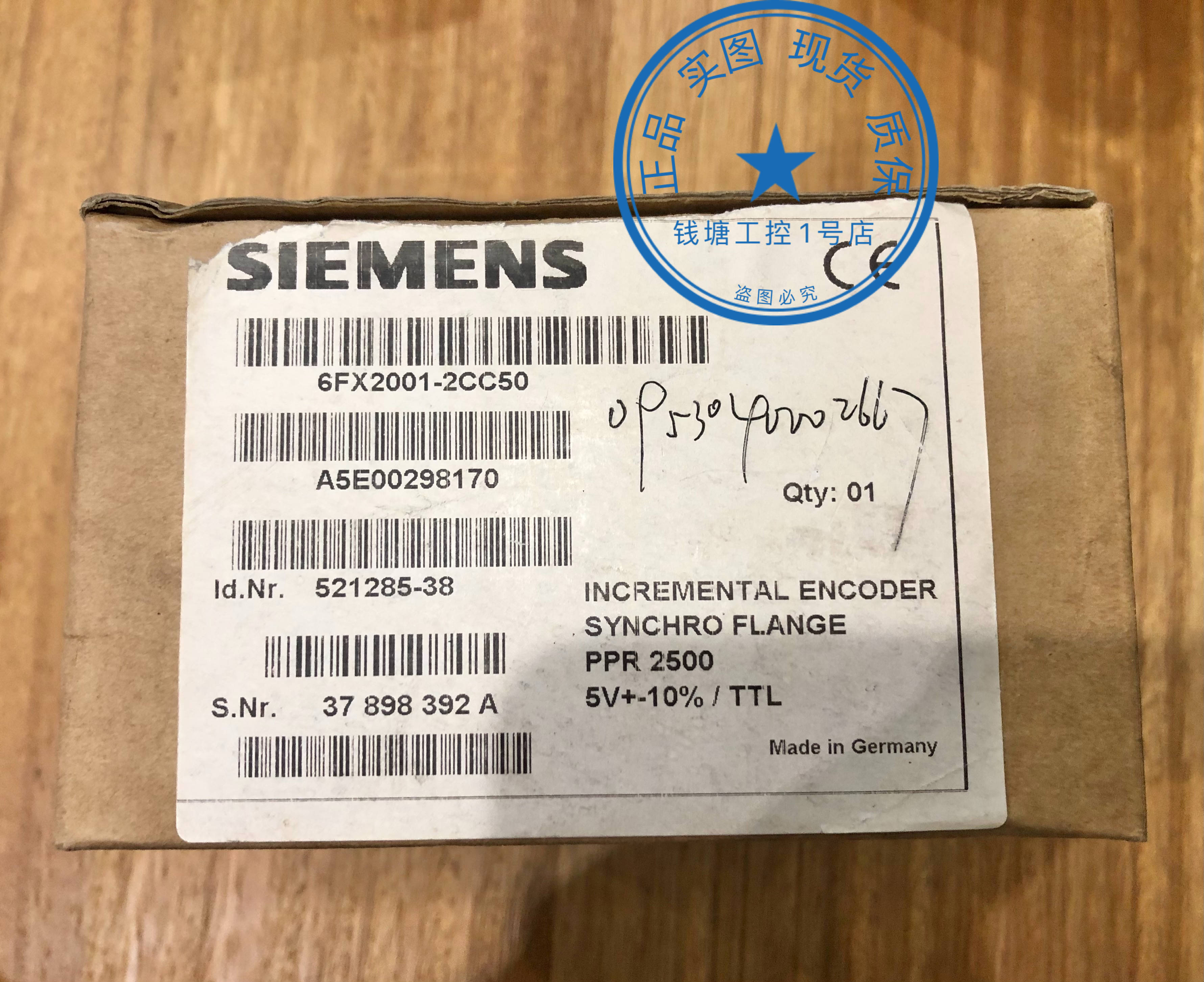 Price extremely low 6FX2001-2CC50 Siemens encoder brand new original loading spot