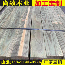 American South pine anticorrosive wood outdoor plank floor plank wooden courtyard grape rack deep anti-corrosion Finnish Wood