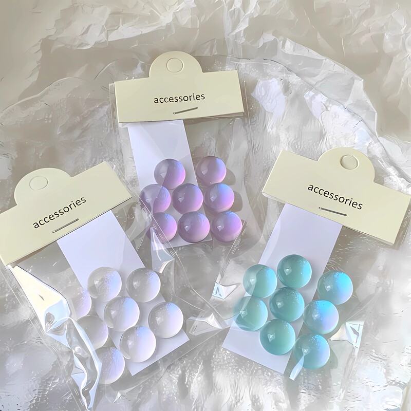 Nail Art Keyboard Stickers, Gaming Tool for Internet Cafes, Pearlescent Semi-Circular 3D Laser Keyboard Stickers, ins Style Key Decoration Nail Art Keyboard Stickers, Gaming Tool for Internet Cafes, Pearlescent Semi-Circular 3D Laser Keyboard Stickers, ins Style Key Decoration