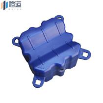 Mu Shipping Water Pontoon Mobile Platform Plastic Emergency Splicing Type Float Tank Dock Small Grooves Blue With Accessories 5}