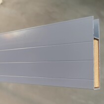 Tile cabinet aluminum alloy large frame single-sided column slot accessories kitchen stove aluminum closing edge sealing single slot tube