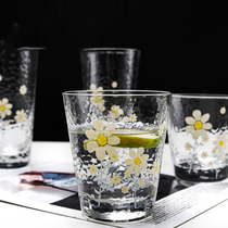 Cup creative personality trend glass cute girl household ins simple sunflower Net Red big ins Wind suit