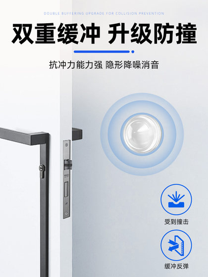 3m门后防撞硅胶透明消音门把手静音神器颗粒凳子防滑垫家具防磨贴